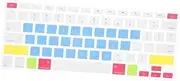 Gadpiparty Silicone Keyboard Cover Skin for Laptops Reusable Washable Easy Install Keyboard Protector with Unique Colors for Stylish Aesthetics