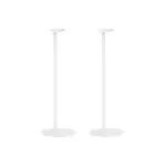 Goobay Speaker Stand Modern Era 1 Base, 2 pieces, compatible with the Sonos Era 100, with a minimalist design perfectly tailored to Sonos speakers - White