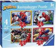 Ravensburger - Spider-Man 4 Puzzles In A Box