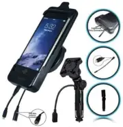 Smoothtalker Cradle Carkit Cig Lighter Mount iPhone 7, 6 , 6S FME Ant