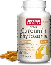 Jarrow Formulas Curcumin Phytosome , Promotes Joint Nutrition, 500 mg, 60 Capsules