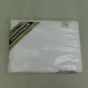 Vintage NOS Tastemaker No-Iron Full/Double Fitted Sheet - White #6058