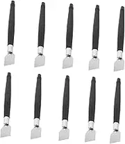 COHEALI 10pc Set of Wood Carving Tools Versatile Carving Cutters for Woodworking Handmade Chisel Kit Smooth Handles for Beginners Professionals