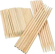 150pcs Scratch Paper Bamboo Art Stylus Wood Art Stylus Pen for Scratch Paper