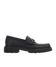 Gancini decorative moccasin shoes 9.5,11,5EEE,6.5EEE,5,6,6EEE,7,8,9,6.5,7.5,8.5,10 Black