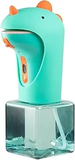 Seawah Automatic Soap Dispenser,Foaming Touchless Soap Dispenser for Kids,IPX6 Waterproof Cute Dinosaur Foam Smart Hand Soap Dispenser for Bathroom Countertop, 8.7oz/250ML
