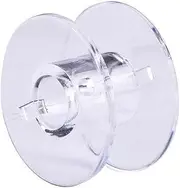 100x Plastic Empty Bobbins for Sewing Machine Janome Brother Elna Singer Bobbins