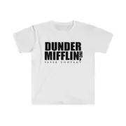 Dunder Mifflin Paper Company Logo Unisex T-Shirt, Michael Scott, The Office, Fun