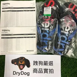 跩狗嚴選 正品 極度乾燥 Superdry Flip 海灘鞋 運動拖鞋 夾腳拖 涼鞋 防水 人字拖 黑色 五色