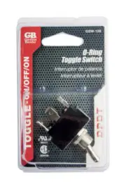 Gardner Bender GSW-126 DPDT 10 Amp 125V On/Off O-Ring Toggle Switch