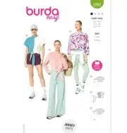 Burda 5763 Super Easy T-Shirt Top Sewing Pattern Sz 8-22 3 Styles *NEW