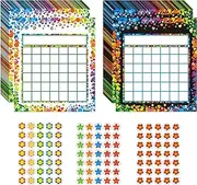 Incentive Reward Chart for Classroom Home Behavior for Kids Students, 2100 Pieces Star Stickers,Children Behavior,Kids Incentive Reward,Children's Handmade Scrapbook Decoration.