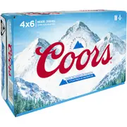 Coors Lager Cans 355mL