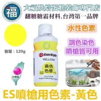 在飛比找Yahoo!奇摩拍賣優惠-ES 噴槍食用色液 色漿【黃色】黃色色膏 Yellow  食