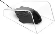Geekria Mouse Dust Cover, Acrylic Material Provides Dustproof, Waterproof and Splash-Proof, Durable, Impact-Resistant, Compatible with Logitech G502 Gaming Mouse (Transparent Acrylic)