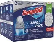 Damprid Fresh Scent Moisture Absorber 2 Pk Solid