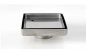 Akril Tile Insert Square Floor Waste - Stainless Steel p/c 11750