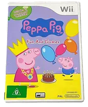 Peppa Pig Fun and Games Nintendo Wii PAL *No Manual* Wii U Compatible (Preowned)