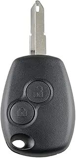 FLJKCT 2 Buttons Key Protective Shell Remote Key Case Shell,for Renault Clio 3 Twingo Dacia Logan Sandero