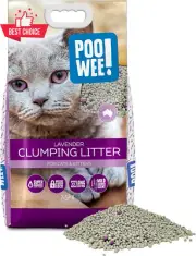 Clumping Lavender Cat Litter 7.5kg Odor Control Dust-Free