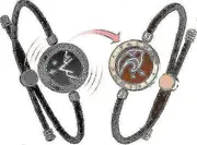 Long Distance Touch Bracelets For Couples Vibration Light Up For Love Couples Bracelets Bluetooth Pairing Jewelry