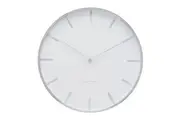 JAZ 40cm White Silent Wall Clock by One Six Eight London