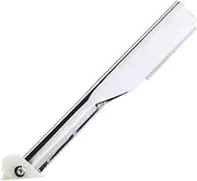 minkissy Beard Razor Holder 6pcs Manual Shaver Set Vintage Barber Tool Safe for Skin Easy to Use