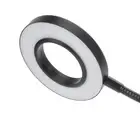 AU (Black )USB LED Desk Lamp Adjustable Dimmable Clip Reading Light For Office