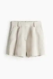 Linen Blend Shorts