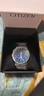 with tags Citizen Eco-Drive Calendrier Stainless Steel Mens Watch BU2021-51L