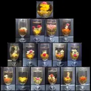 16 Kinds Handmade Blooming Flower ball Tea Premium Fragrant Herbal Green Tee