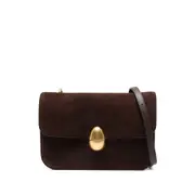 [Neous] Neous Suede Clasp-fastening Shoulder Bag ONE SIZE BROWN