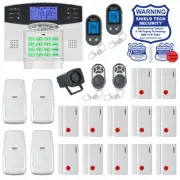 DIY Wireless Home Security System LCD Burglar House Alarm Smart Voice Prompt FF