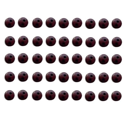 Tiny Round Brown Buttons - 1/4" Doll Clothes Quilt Sew - Shelly's Buttons