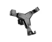 Universal Rotatable Adjustable Air Outlet Gravity Car Phone Holder Mobile Phone Bracket-Grey