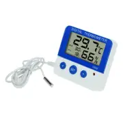 Electronic Temperature Meter Refrigerator Freezer Thermometer Alarm Clock