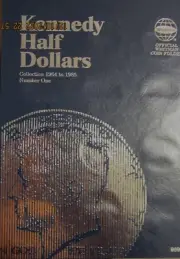 #9698 Whitman FOLDER FOR Kennedy Half Dollar 1986-2003
