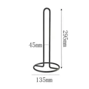 Stainless Steel Kitchen Roll Paper Towel Holder Bathroom Tissue Stand Silver Nap