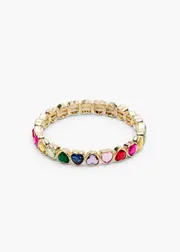 [Taking Shape] Taking Shape Heart Stretch Bracelet in Multi - Women's Accessories Multi
