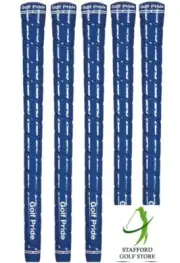 Golf Pride Tour Wrap 2G Standard Golf Grips Blue Core .600" Round Set of 5