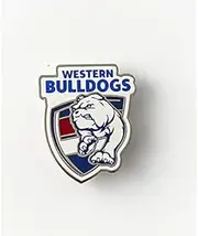 Western Bulldogs Logo Metal Pin Badge