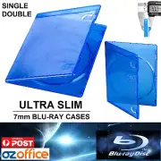 Ultra Slim Blu Ray Case With Logo 7mm Spine Blu-Ray Covers Single Double