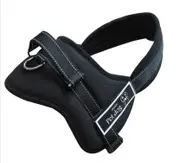 New Large Dog Adjustable Harness Support Pet Training Control Safety Hand Strap - Black