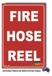 Fire Hose Reel Sign