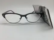 FG77 Foster Grant Cleo 1.25 Purple Women Reading READERS Glasses