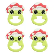 4PK Lamaze Finlee The Frog Silicone Teether Newborn/Baby Hand Teathing Toy 0m+