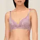 黛安芬-絢麗水感動系列 魔術低V無鋼圈 A-D罩杯內衣 迷人紫