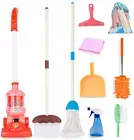 8-Piece Kids Cleaning Set with Toy Vacuum - Fun Pretend Play Gift for Kids