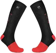 Guomao Electric Heating Thicker Socks Cotton Socks Snow Ski Socks Winter Socks Charging (Color : Red, Size : M)