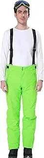 [N-brand] Men Ski Pants Outdoor Windproof Waterproof Breathable Double Layer Winter Snow Trousers Ski Snowboarding Pants